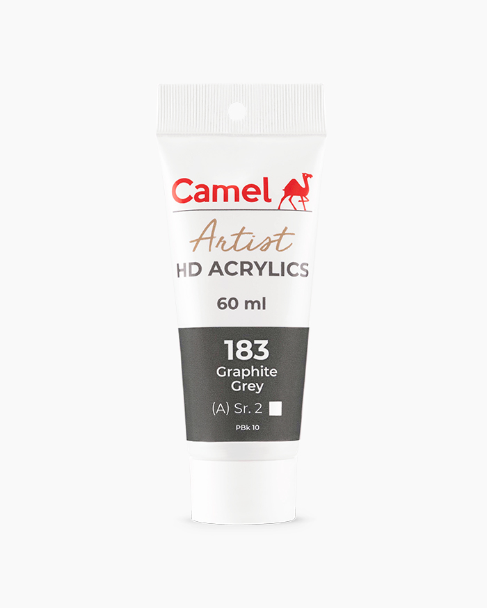 Camel Artist HD Acrylics Graphite Grey